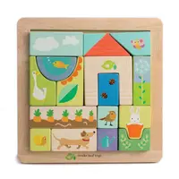 Puzzle din lemn - Garden Patch
