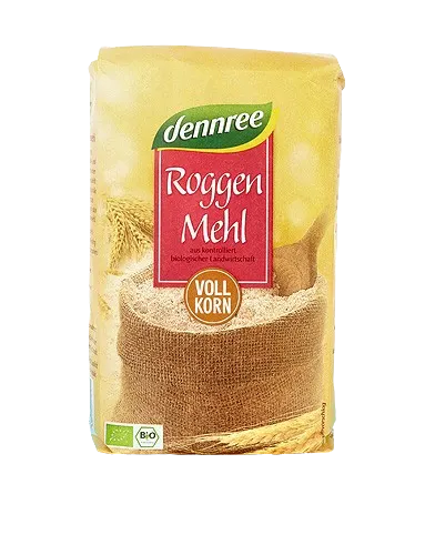 Faina integrala de secara eco, 1kg, Dennree