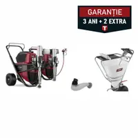 Pachet Pompa airless Titan PowrBeast 7700 E CART 230V 6l/min+Container 100l/role descarcare/conector