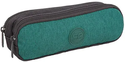 Penar școlar Cool Pack Clio - Negru/verde, cu 2 fermoare