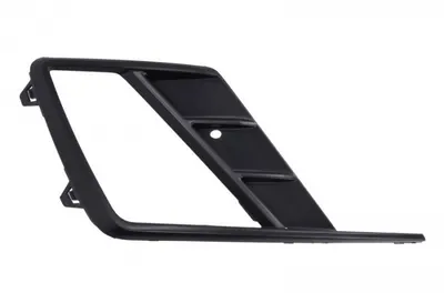 Grila Fata Stanga (cu orificii lampa ceata, negru) potrivit SEAT IBIZA IV, IBIZA IV SC, IBIZA IV ST, IBIZA V 03.08- 06.17