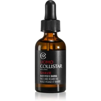 Collistar Uomo Face and Beard Oil ulei hrănitor pentru față și barbă