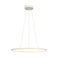 Lampa suspendata, lustra PANOU 60 pandantiv, pandantive alb LED-uri de interior a runda alb 3000K