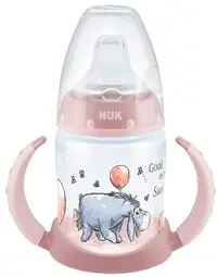 Sticlă de suc Nuk First Choice - Disney, 150 ml, roz, Yori