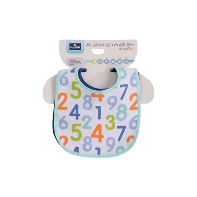 Set 3 bavete pentru bebelusi Lorelli Baby Care Baietel