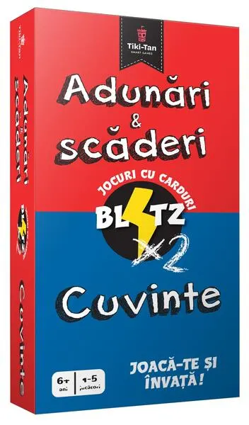 Pachet Blitz. Cuvinte / Adunări și scăderi