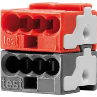Bus Connection Terminals - Negru-Rosu