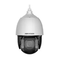 Camera supraveghere rotativa IP Speed Dome PTZ Hikvision DarkFighter DS-2DE7A432MWG-EB, 4 MP, IR 150 m, lumina alba 100 m, 5.9 - 188.8 mm, motorizat, 32x, slot card, difuzor, sirena, lumina stroboscopica, PoE, auto tracking