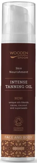 Wooden Spoon Ulei de bronzare organic, 100 ml