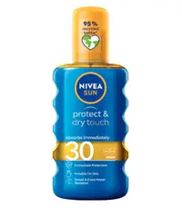 Nivea Sun Protect & Dry Touch, SPF 30 - spray cu protectie solara – 200 ml
