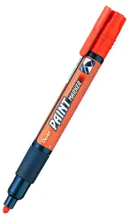 Marker permanent Pentel Paint MМP20 - 4.0 mm, portocaliu