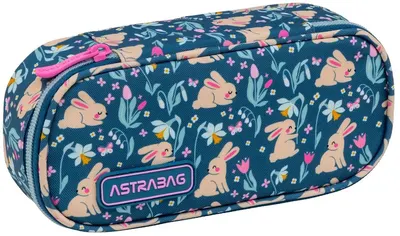 Neceser oval Astra Candy Bunny - 1 fermoar