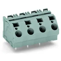 PCB terminal block; 6 mm²; Pin spacing 12.5 mm; 2-pole; CAGE CLAMP®; commoning option; 6,00 mm²; gray
