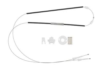 Set reparat macara geam fata stanga/dreapta potrivit RENAULT CLIO II, CLIO II/HATCHBACK, THALIA I dupa 1998 - (set, electric)