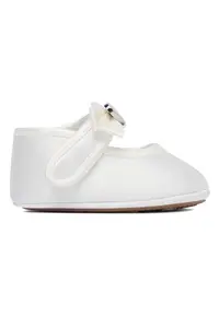 Pantofi copii - textil - alb - inchidere velcro