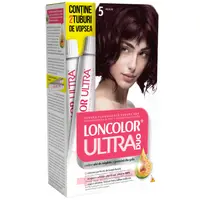 Vopsea de par permanenta Ultra Duo Max Nr. 5, 200ml, Loncolor