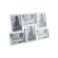 Rama foto de perete albă pentru 6 fotografii Balvi Isernia
