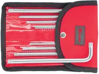 Chei hexagonale extinse MTX - Tamper Torx-Torx, 9 buc, T10-T50