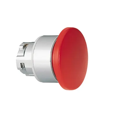 Cap buton ciuperca , Ø22MM 8LM METAL SERIES, diametru, Ø40MM. RED