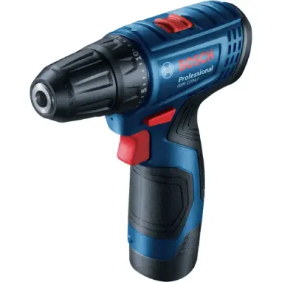 Masina de gaurit si insurubat (bormasina) Bosch Professional 06019G8004, 12 V, 14/30 Nm cuplu, 1500 RPM, 20+1 trepte torsiune, 2 acumulatori 2 Ah, incarcator, lampa pe acumulator, valiza profesionala