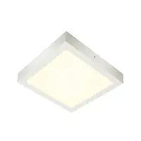 Corp iluminat TAVAN, senser 24 de Luminita Plafon, alb de perete cu LED-uri de interior si TAVAN Montat pe alb 4000K lumina patrat,