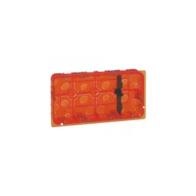 Doza incastrata Batibox - depth 50 mm - 2 x 10 module - multi-material