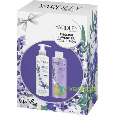Set Duo Gel de Dus 250ml + Lotiune de Corp cu Parfum de Lavanda Englezeasca English Lavender Collection 250ml