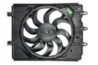 Ventilator radiator (cu carcasa) potrivit FIAT 500L 1.4 09.12-