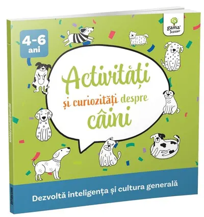 Activități și curiozități despre câini - Paperback