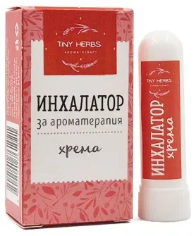 Tiny Herbs Inhalator pentru aromaterapie, congestie nazală, 1 bucată