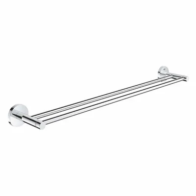 Suport prosop baie dublu Grohe Essentials 60 cm crom lucios