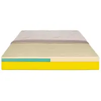 Saltea de pat Ortopedica, din Spuma cu Memorie, 160x200 – Memory Smart 15+6+3+1, Husa Bio Bumbac, Hotel Range