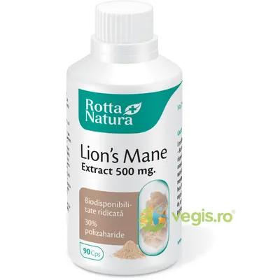 Lion's Mane Extract 500mg 90cps