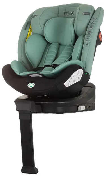 Scaun auto Chipolino - Torino, 360°, IsoFix, i-Size, 40-150 cm, verde