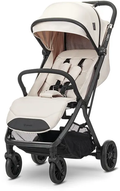 Cărucior de vară pentru bebeluși cu pliere automată Lorelli - Calista, Beige