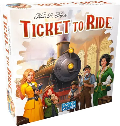 Joc de societate Ticket to Ride (Refresh) - Familial