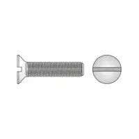 Surub Cap Inecat Crestat 963 Otel Gr.4.8 Zincat-M6 X 45