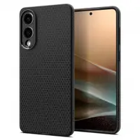 Husa pentru Samsung Galaxy S25 Edge S937, Spigen, Liquid Air, Neagra Mata ACS09420