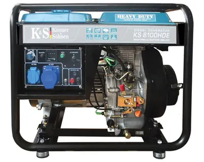 Generator diesel "Könner & Söhnen" KS 8100HDE (EURO V)