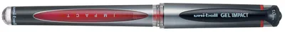 Roller cu gel Uniball Gel Impact – Rosu, 1.0 mm