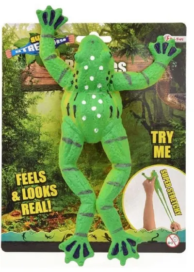 Jucărie Toi Toys - Broască elastică, sortiment