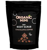 Scrub de corp energizant cu ciocolata si cafea, 150g, Organic Mimi