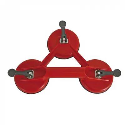 Dispozitiv pentru manipulat sticla cu trei ventuze Toolland HSC3, O115 mm