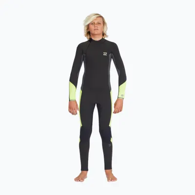 Combinezon Surf Neopren 4/3 Mm Absolute, Negru
