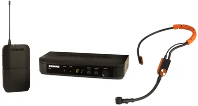 Sistem de microfon wireless Shure - BLX14E/SM31-H8E, negru