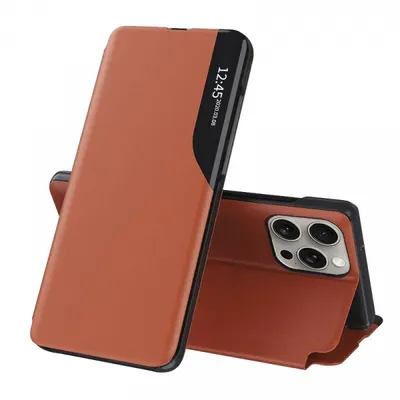 Husa pentru Apple iPhone 15 Pro Max, Techsuit, eFold, Portocalie