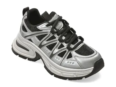 Pantofi sport FLAVIA PASSINI argintii, 2780, din material textil