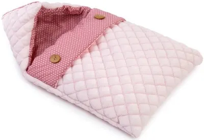 Sac de dormit pentru bebe Asi - roz, 36 cm