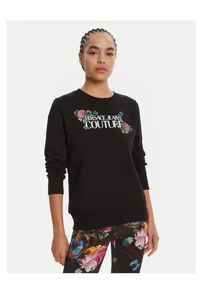 Hanorac dama negru - textil