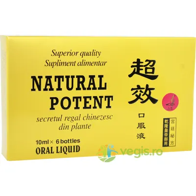 Natural Potent 6 fiole x 10ml